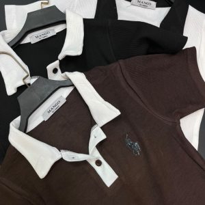 پولو شرت polo دکمه دار